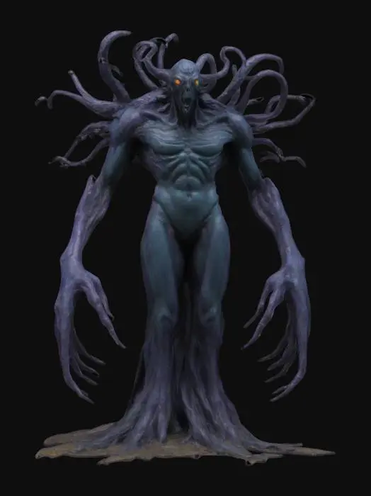 3D model for Eldrich God