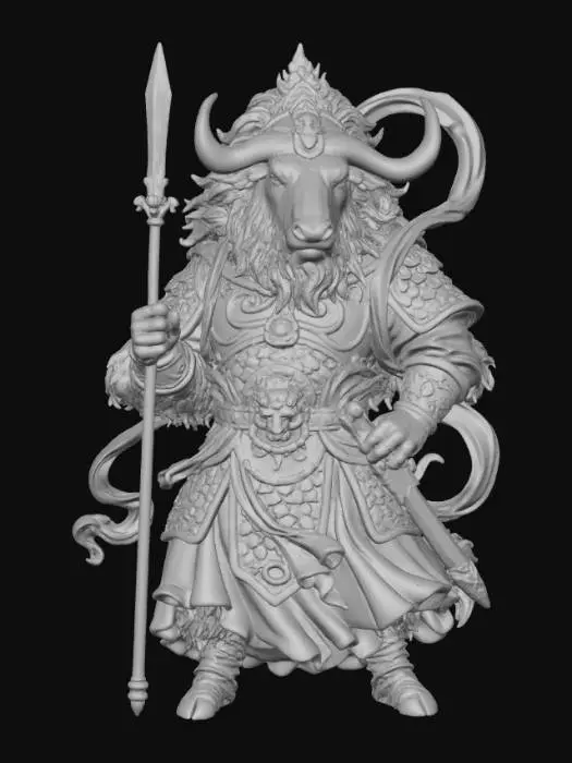 3D model for Warrior of the Steppes