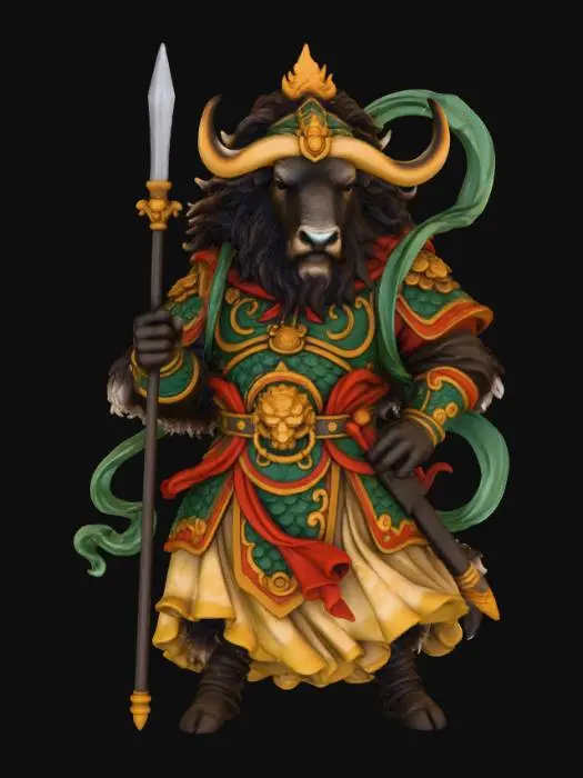 3D model for Warrior of the Steppes