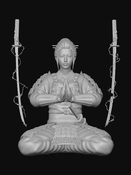 3D model for Moonlit Meditation