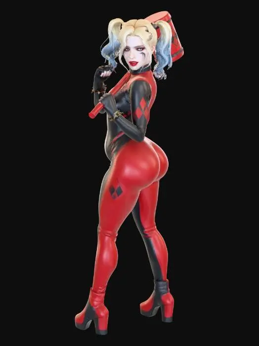 3D model for Harlequin Night