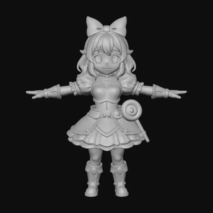 3D model for Candy Adventurer