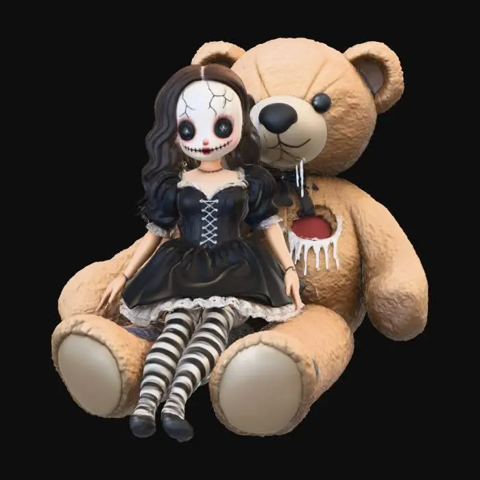 3D model for Haunted Playroom