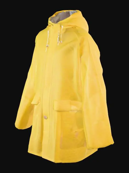 3D model for Yellow Raincoat