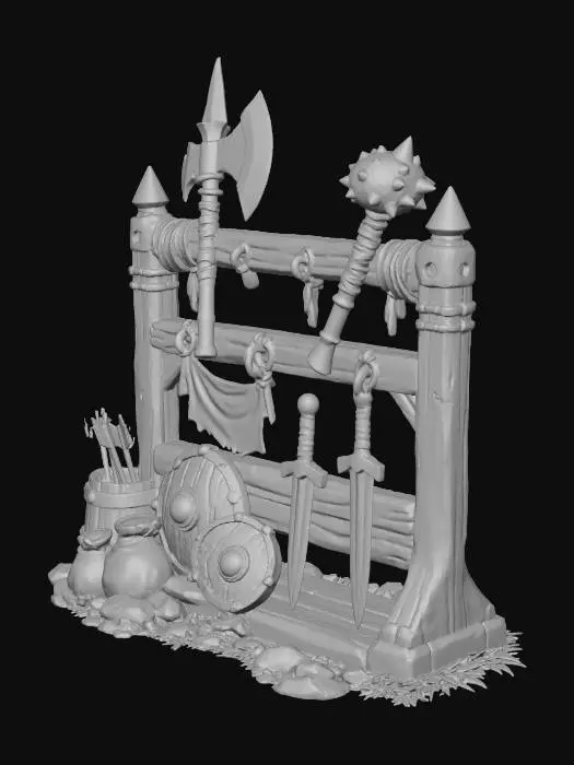 3D model for Armory Display