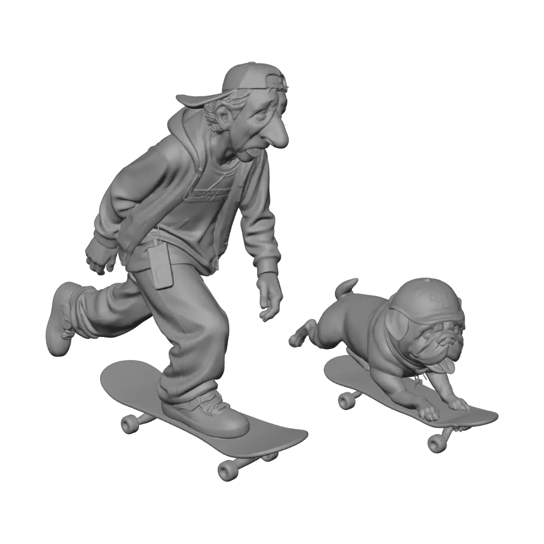 skateboarding
