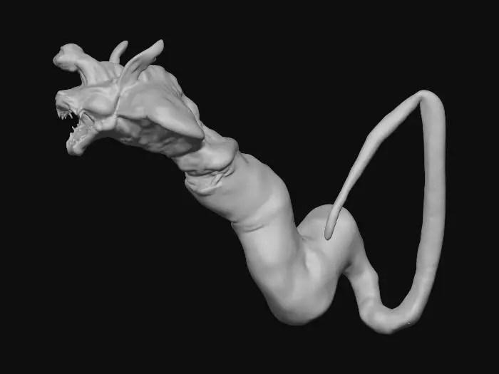 3D model for Ultra Kaiju Deeplus