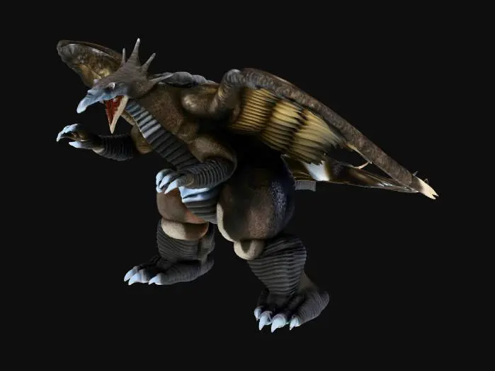 3D model for Ultra Kaiju Dexador