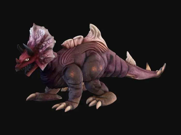 3D model for Ultra Kaiju King Dainas