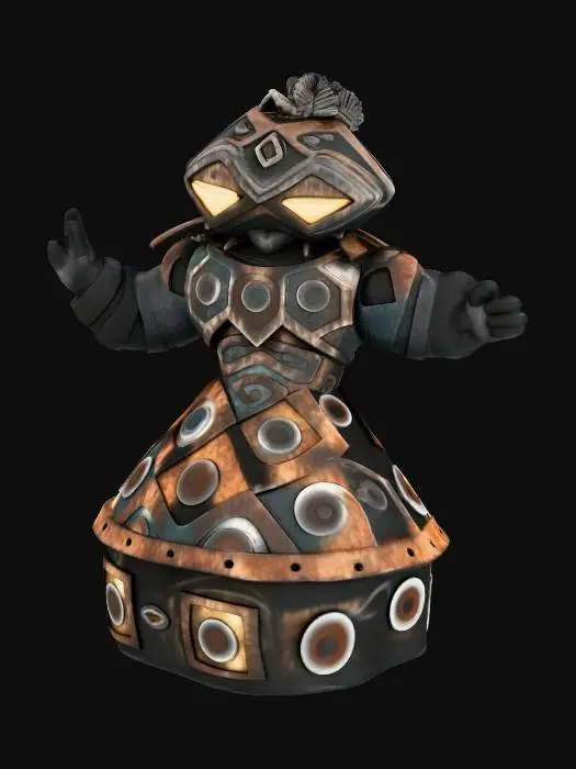 3D model for Ultra Kaiju Degouf