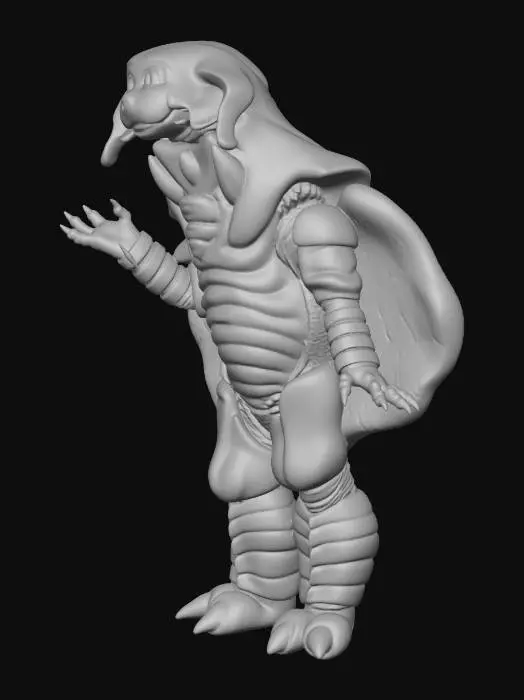3D model for Ultra Kaiju Delgoran