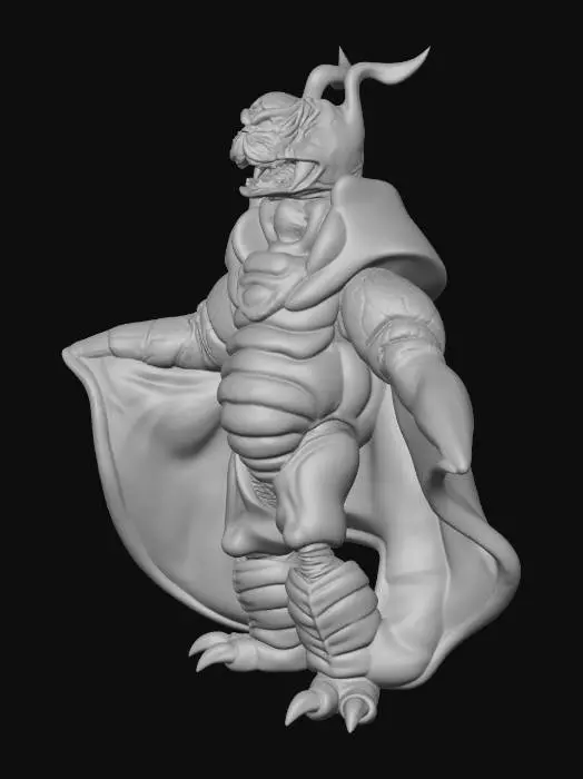 3D model for Ultra Kaiju Chaos Delgoran
