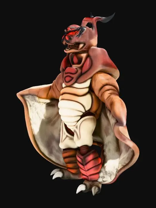 3D model for Ultra Kaiju Chaos Delgoran