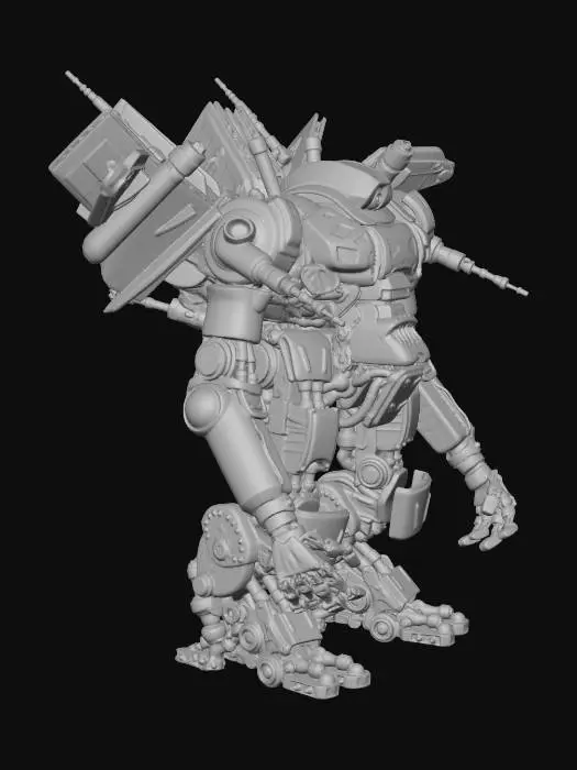 3D model for Ultra Kaiju Destroyer Robot