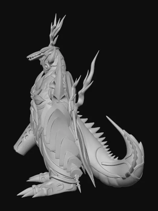 3D model for Ultra Kaiju Denpagon