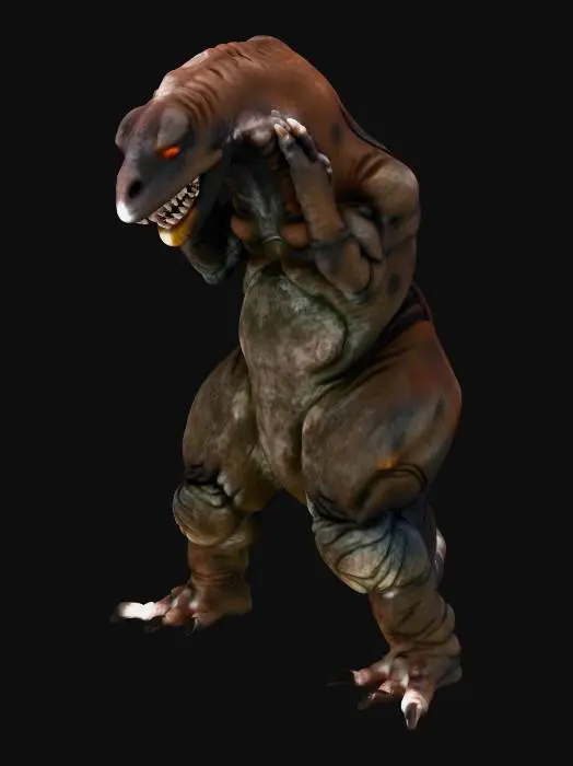 3D model for Ultra Kaiju Dinosaur