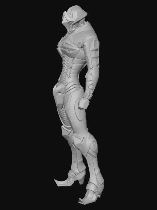 3D model for Ultra Kaiju Edo Zetton Suit