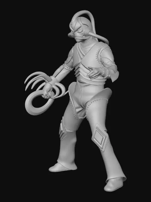 3D model for Ultra Kaiju Edoras