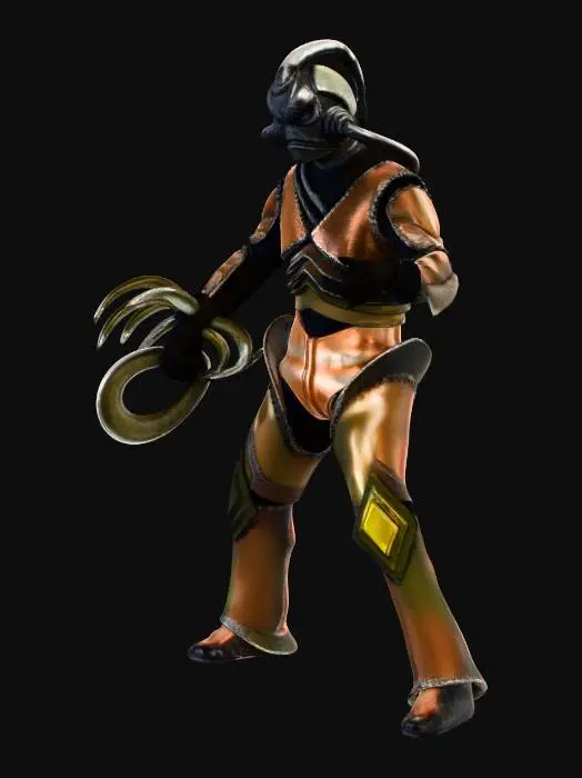 3D model for Ultra Kaiju Edoras