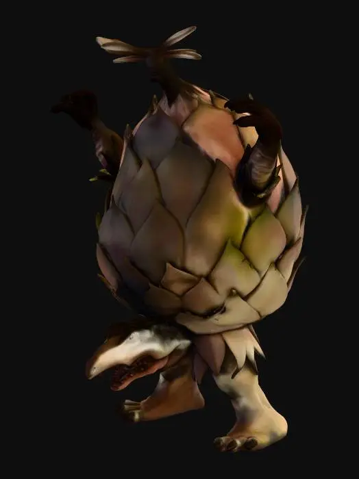 3D model for Ultra Kaiju Kendoros