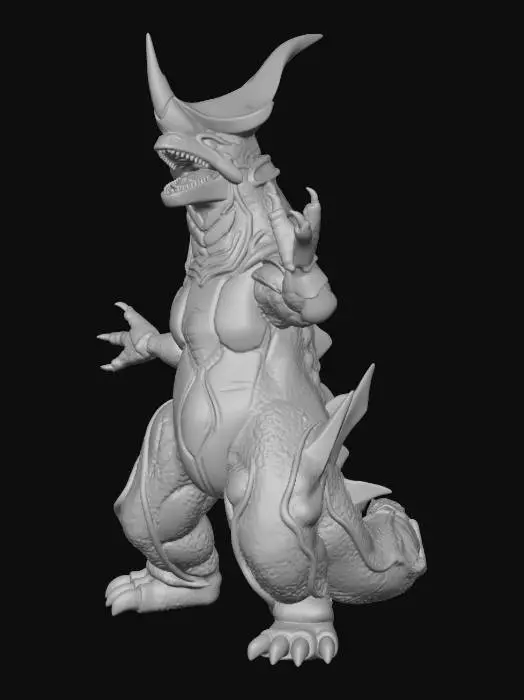 3D model for Ultra Kaiju Keplus