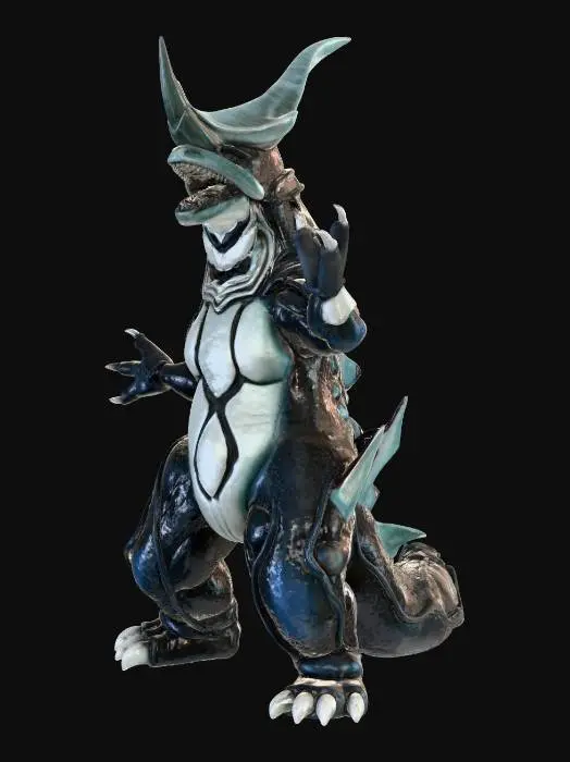 3D model for Ultra Kaiju Keplus