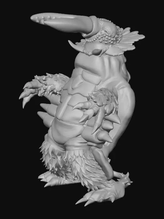 3D model for Ultra Kaiju King Crab