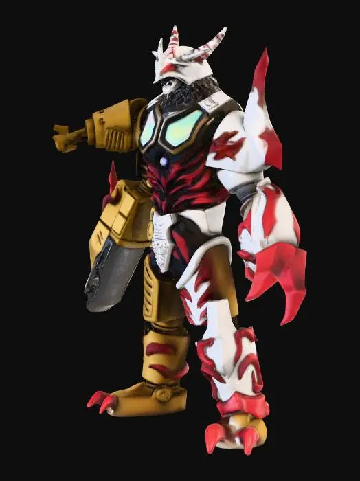 3D model for Ultra Kaiju King Galactron