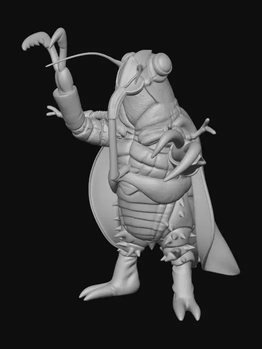 3D model for Ultra Kaiju King Zemira