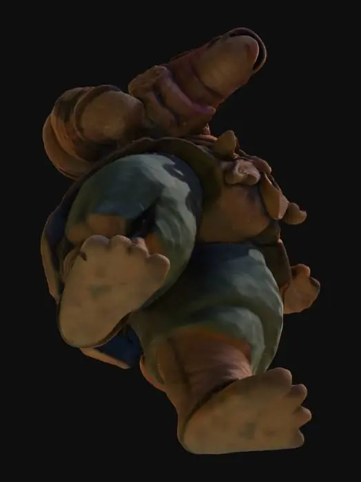 3D model for Ultra Kaiju Kodaigon The Other