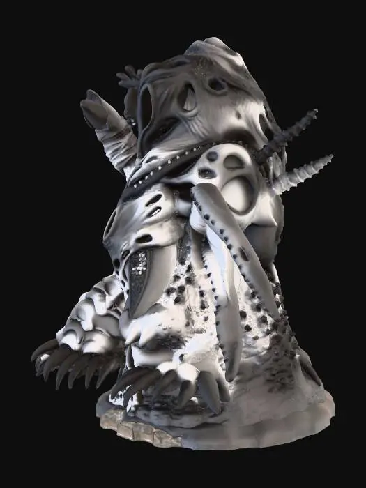 3D model for Ultra Kaiju Kutuura
