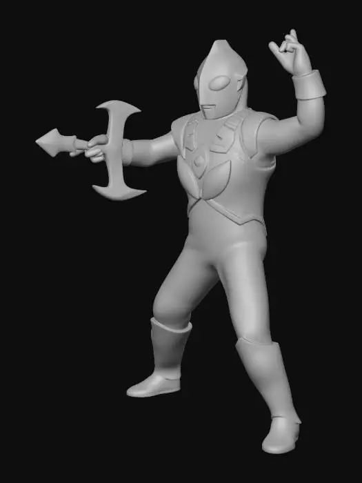 3D model for Ultra Kaiju Shizurun