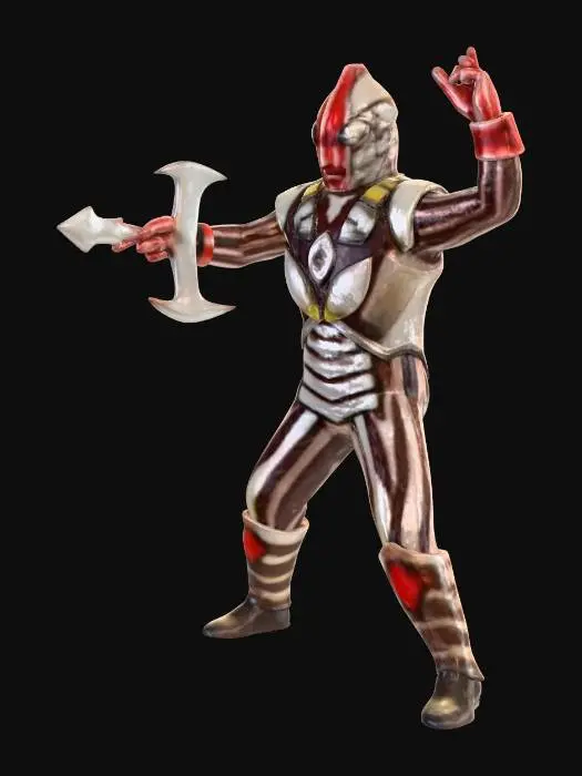 3D model for Ultra Kaiju Shizurun