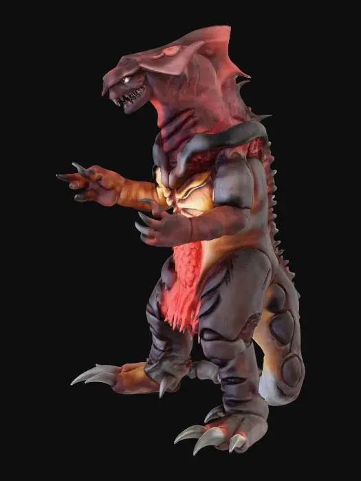 3D model for Ultra Kaiju Seagorian