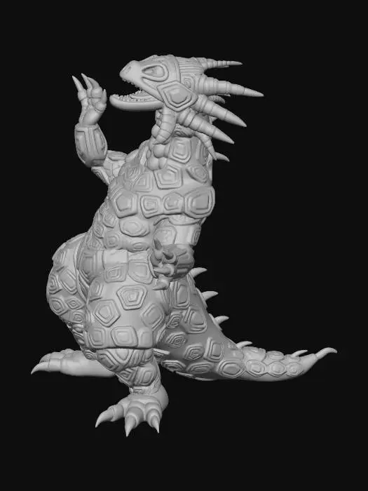 3D model for Ultra Kaiju Saramandora