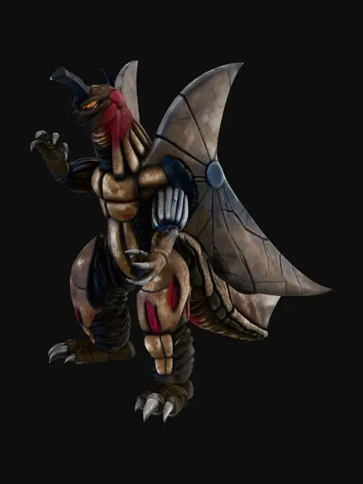 3D model for Ultra Kaiju Sazora