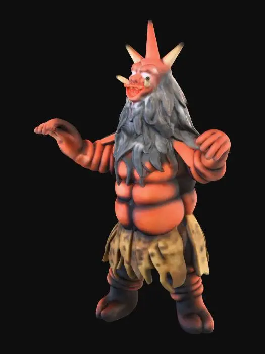 3D model for Ultra Kaiju Onidevil