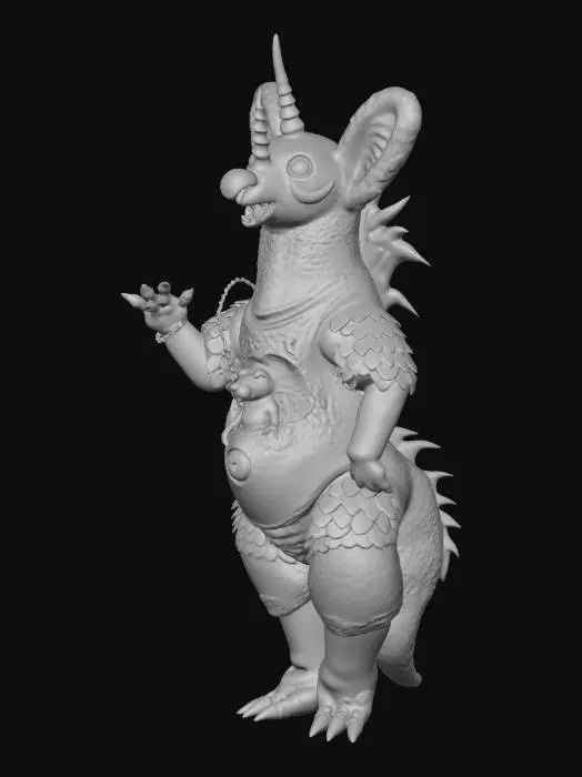 3D model for Ultra Kaiju Pandora