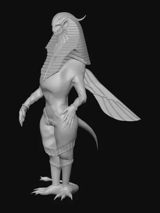 3D model for Ultra Kaiju Parastan