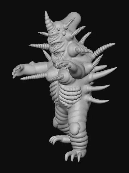 3D model for Ultra Kaiju Plazma