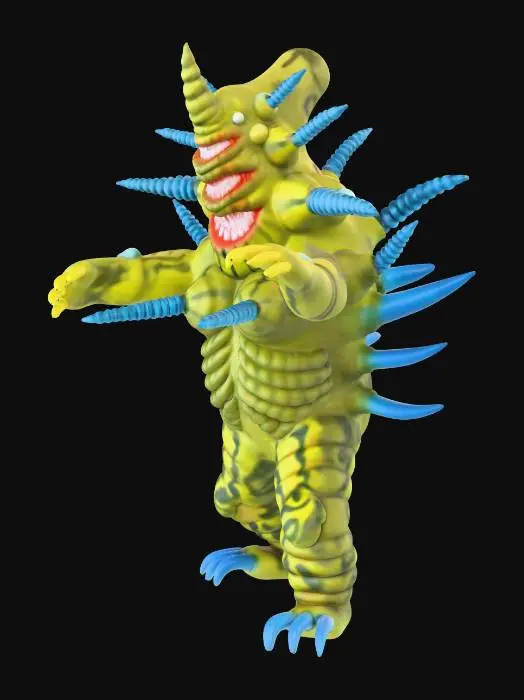 3D model for Ultra Kaiju Plazma