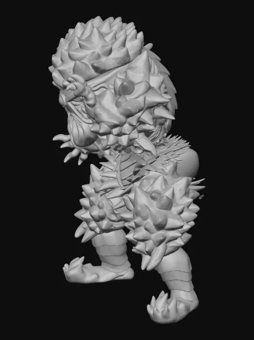 3D model for Ultra Kaiju Ragstone