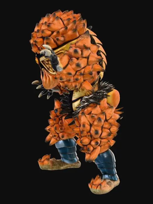 3D model for Ultra Kaiju Ragstone