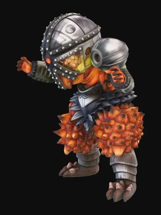 3D model for Ultra Kaiju Ragstone Mechalator