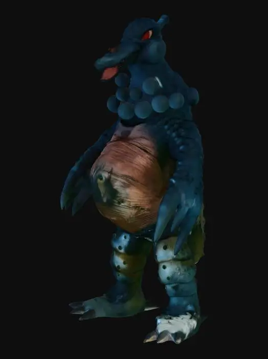3D model for Ultra Kaiju Raiveking