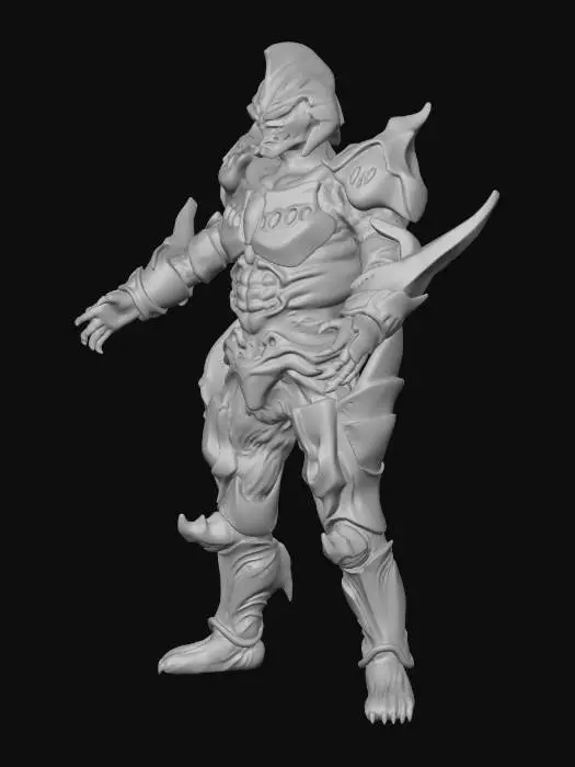 3D model for Ultra Kaiju Reibatos