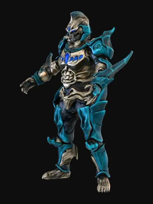 3D model for Ultra Kaiju Reibatos