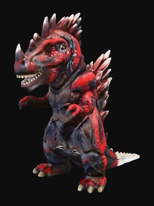 3D model for Ultra Kaiju Rock Eater