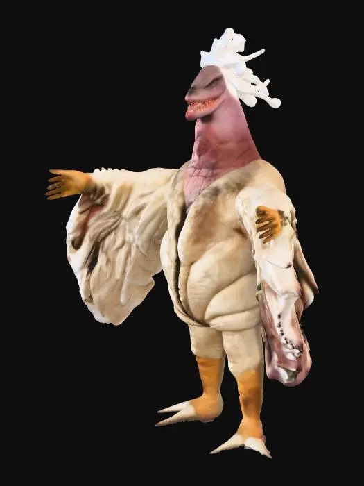 3D model for Ultra Kaiju Rolan