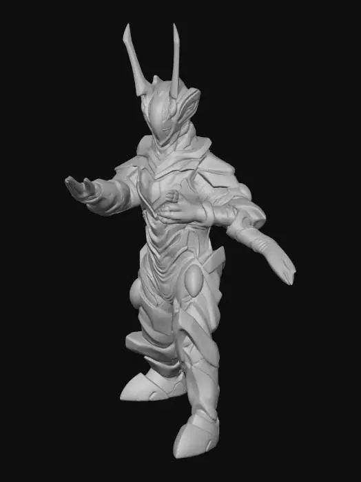 3D model for Ultra Kaiju Zovaras